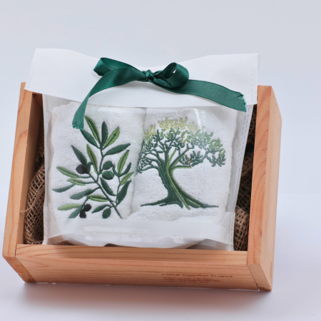 Olive Branch Towel